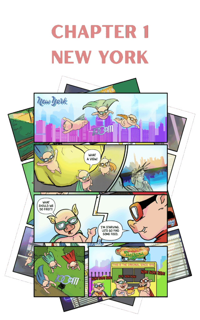 Super Pig Comic Books Chapter 1