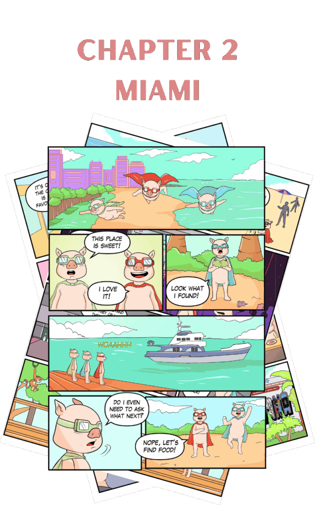 Super Pig Comic Books Chapter 2