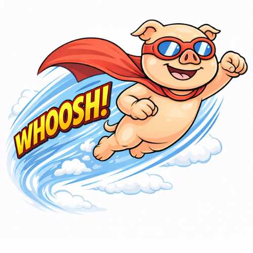 Super Dapper Comic Book Superhero