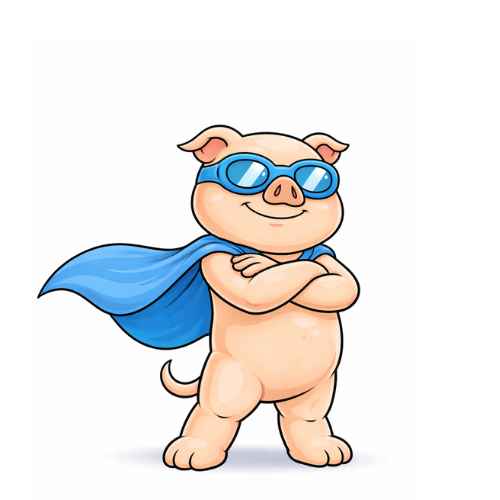 Super Hero Ace Standing Cool