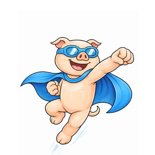 Super Ace Pig Flying High!